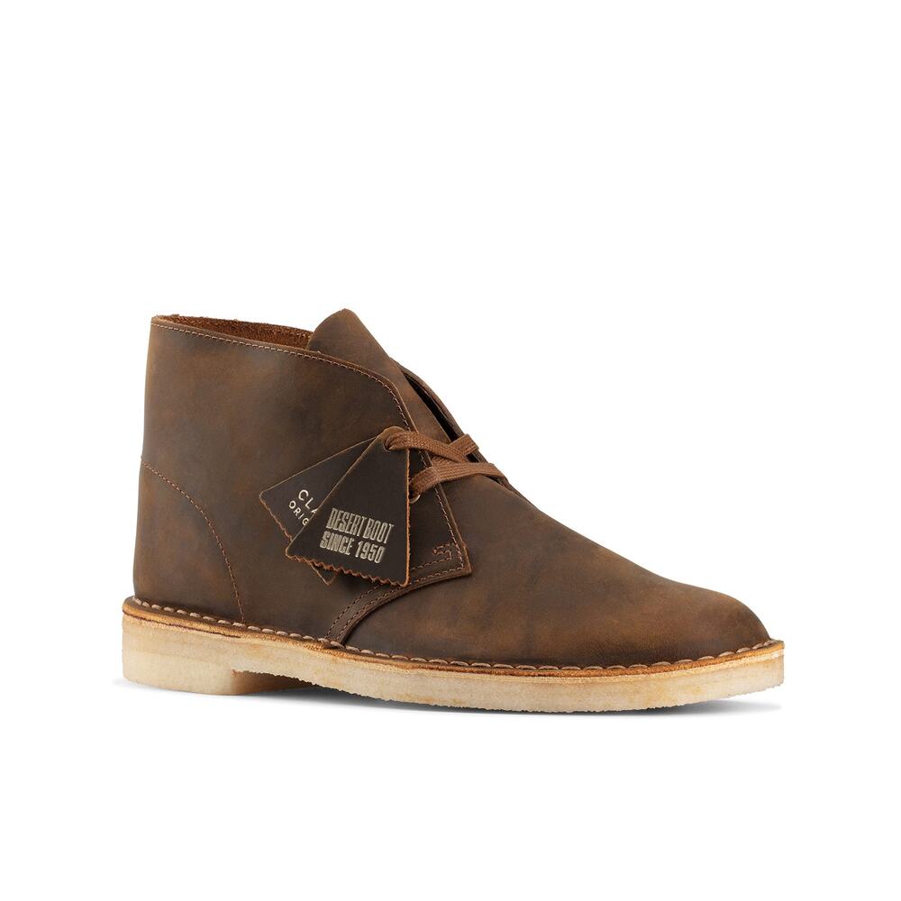 NWT Clarks Originals Men's Desert Boot, Beeswax Leather, 9 Medium US